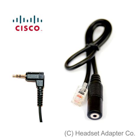 Cell Phone Headset Adapter for a Cisco IP Phone