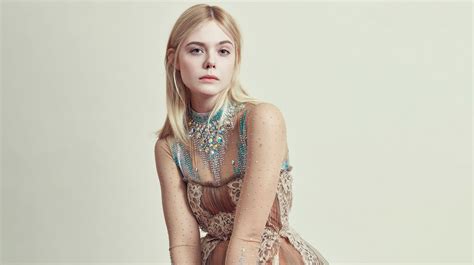 Elle Fanning Harper Bazaar 2018 Photoshoot Wallpaper, HD Celebrities 4K ...