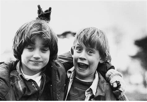 Elijah Wood and Macaulay Culkin on the set of The Good Son in 1993. : r/OldSchoolCool