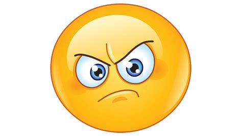 Angry Face Emoji - what it means and how to use it.