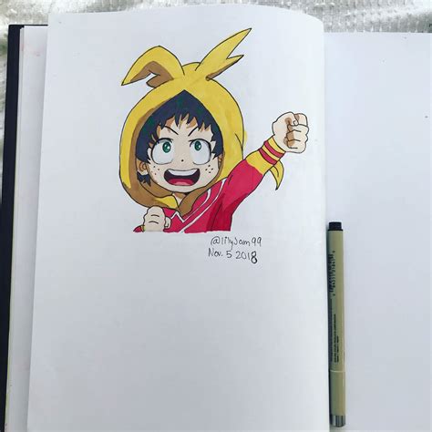 Baby Deku in All Might Onesie | My Hero Academia Amino