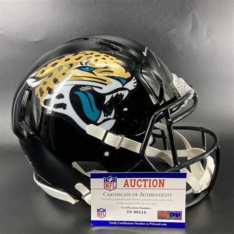 Jaguars - Trevor Lawrence Signed Authentic Speed Helmet | The official ...