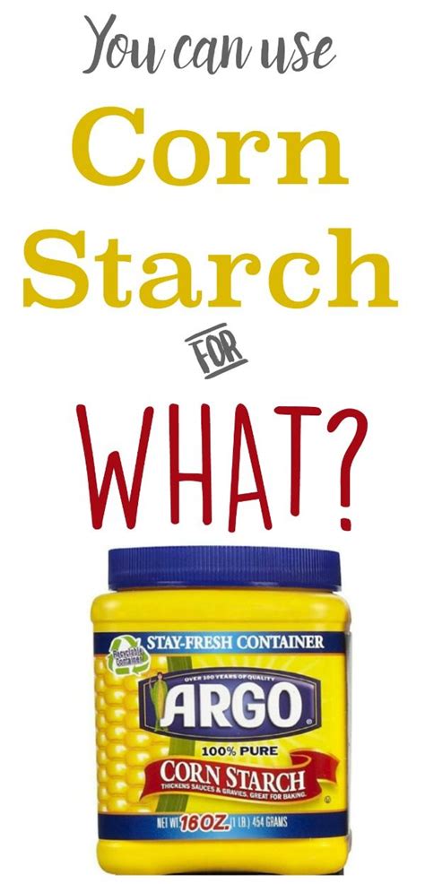 10 Great Uses for Cornstarch - Today's Creative Life