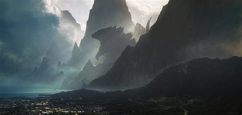 Godzilla on Monster Island by Bastien Grivet : r/GODZILLA