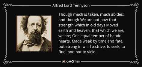 TOP 25 QUOTES BY ALFRED LORD TENNYSON (of 470) | A-Z Quotes