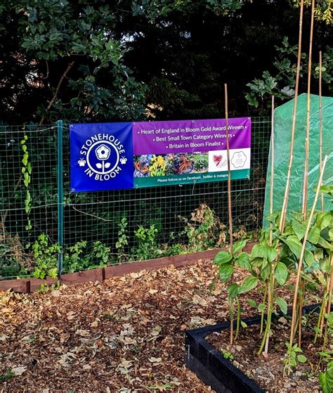 Stonehouse in Bloom banner,... © Jaggery :: Geograph Britain and Ireland