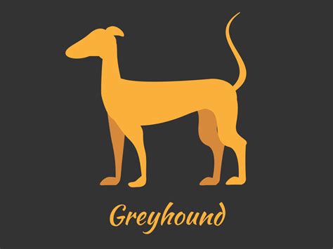 Greyhound Logo Design by Aleksandar Josic on Dribbble