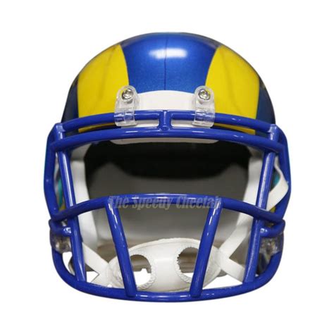 LA Rams Riddell Speed Mini Football Helmet – The Speedy Cheetah