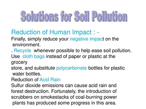 PPT - SOIL POLLUTION PowerPoint Presentation, free download - ID:4347729