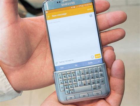 Samsung Unveils A QWERTY Keyboard Case That Attaches On Top