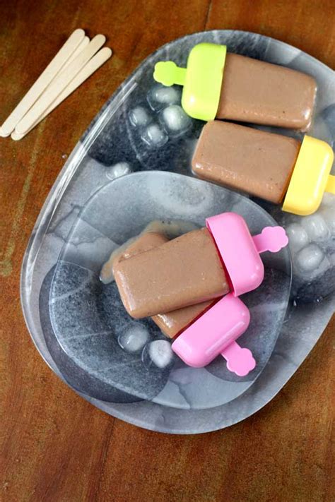 Chocolate Popsicle Recipe | Summer Delight - Udupi Recipes