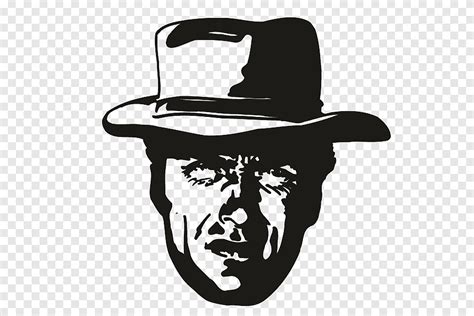 Cowboy hat Silhouette Font, clint eastwood, cowboy, hat png | PNGEgg