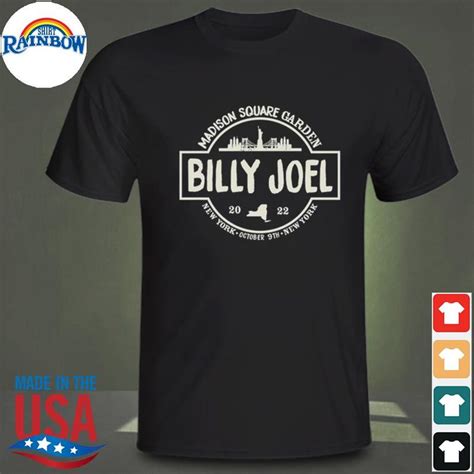 Billy Joel Madison Square Garden Shirt