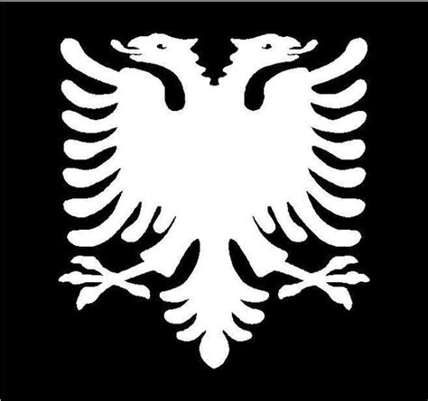 Albanian Eagle Vinyl Decal Car Window Laptop Albanian Coat of Arms Sti – Kandy Vinyl Shop