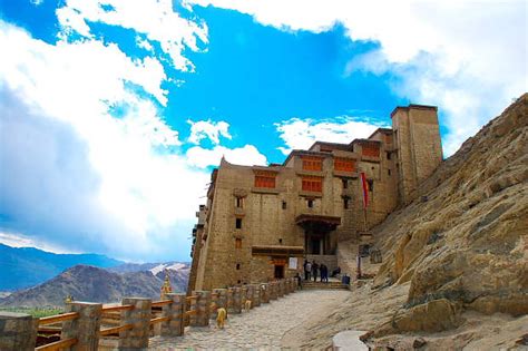 Leh Palace at Leh town in Ladakh