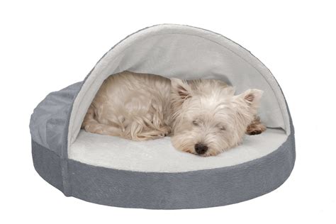 Snuggery Burrow Dog Bed - Microvelvet — Furhaven Pet Products