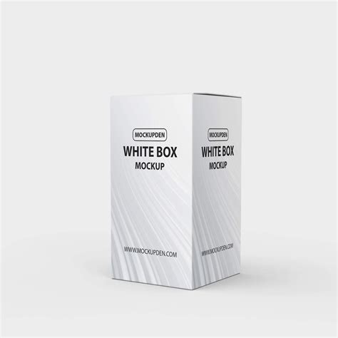 25+ Best Clean White Box Mockup PSD & AI Templates