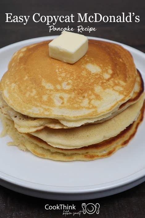 Easy Copycat McDonald's Pancake Recipe - CookThink