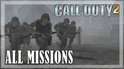 Call of Duty 2 - All missions | Full game - YouTube