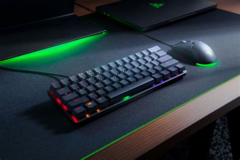 Razer Huntsman Mini 60% Wired Optical Linear Switch Gaming Keyboard with Chroma RGB Backlighting ...