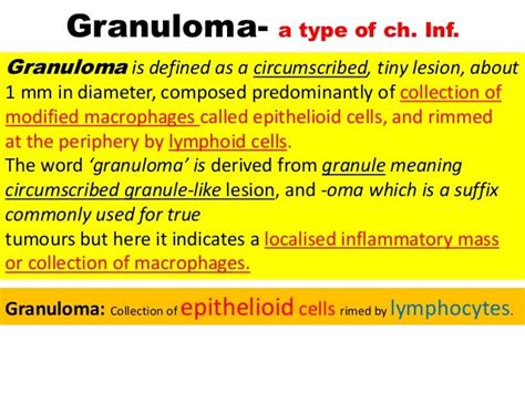 Granulation tissue formation