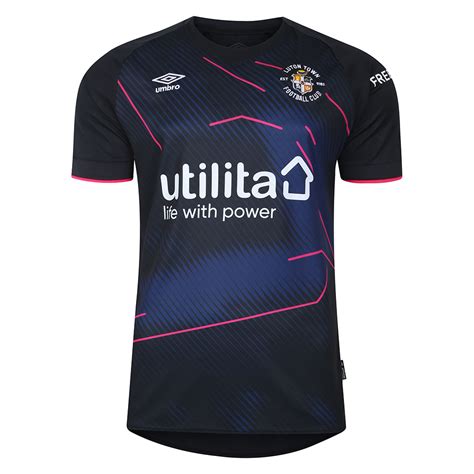 Nova camisa três do Luton Town 2023-2024 Umbro » MDF