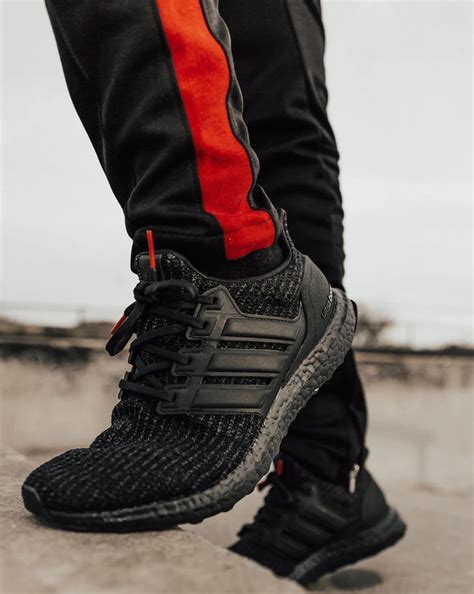 adidas Ultra Boost 4.0 "Triple Black" Captured Cozy & Aggressive | Nice Kicks