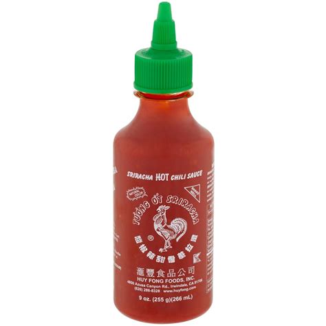 Huy Fong Sriracha Hot Chilli Sauce 266ml | Woolworths