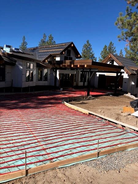 Heated Driveway Installation for Winter in Reno and Lake Tahoe