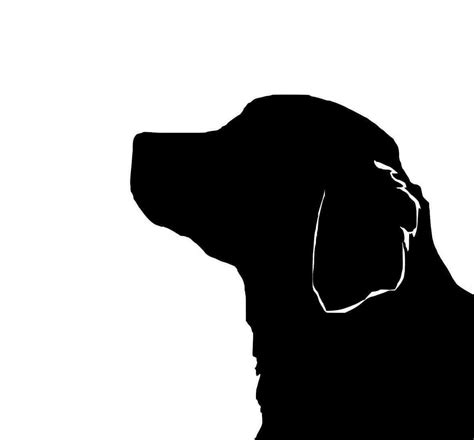 Silhouette Of Golden Retriever at GetDrawings | Free download