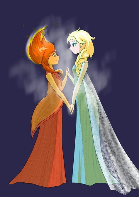 Fire and Ice - Flame Princess Fan Art (36644176) - Fanpop