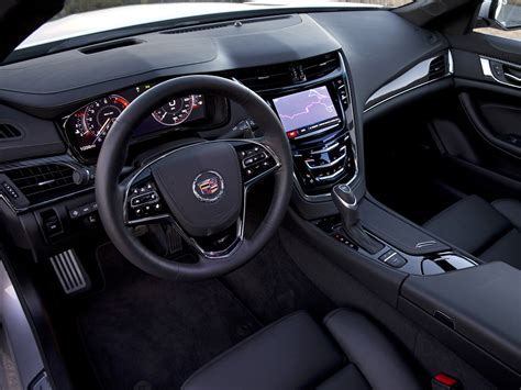 2013, Cadillac, Cts, Vsport, Luxury, Interior Wallpapers HD / Desktop ...