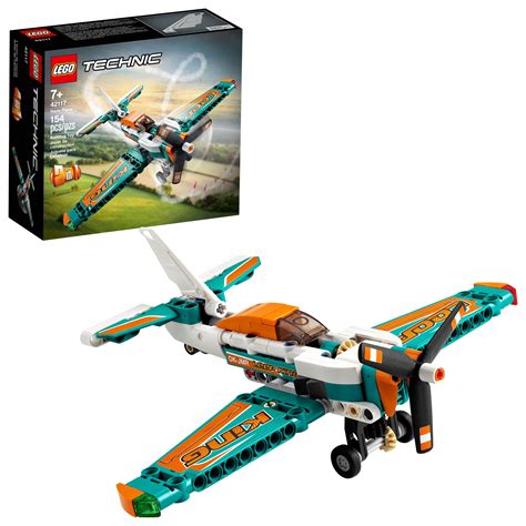 LEGO Technic Race Plane 42117 BuildingToy for Kids Who Love Model Airplanes (154 Pieces ...
