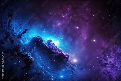 Blue Nebula Wallpaper