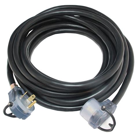 Rodale 50 ft. 30 Amp RV Extension Cord with LED-RV30A50WL - The Home Depot