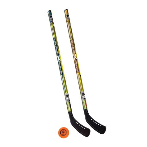 Franklin Sports Street Hockey Starter Set (34" Hockey Sticks & Ball ...