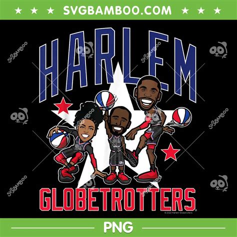 Harlem Globetrotters Group PNG