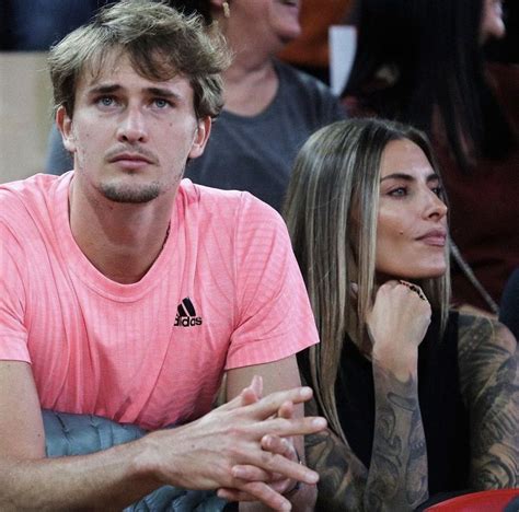 Alexander Zverev and Girlfriend Sophia | Tennis players, Alexander ...