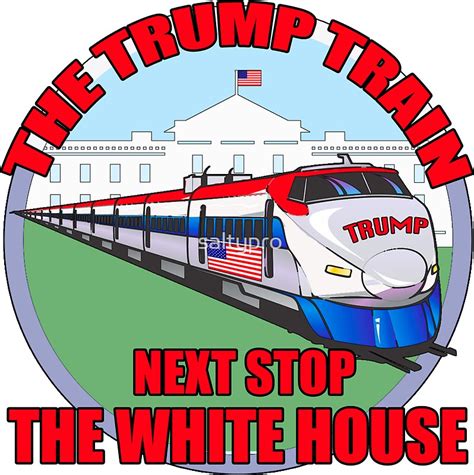 "Trump Train" Stickers by saltypro | Redbubble