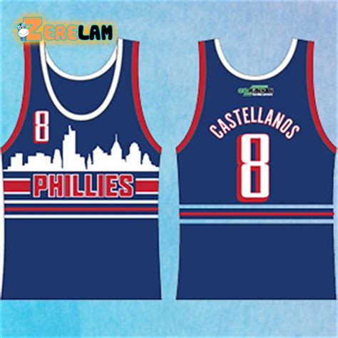 Phillies Nick Castellanos Basketball Jersey Giveaway 2024 - Zerelam