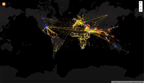 10 examples of interactive maps data visualization | Data visualization ...