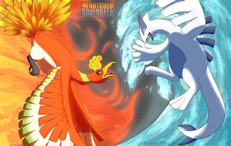 Ho-Oh and Lugia by miharoe on DeviantArt