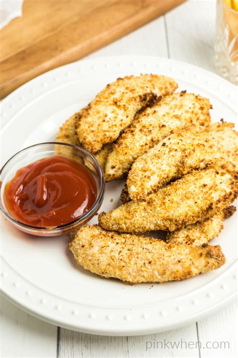 Air Fryer Chicken Strips - PinkWhen