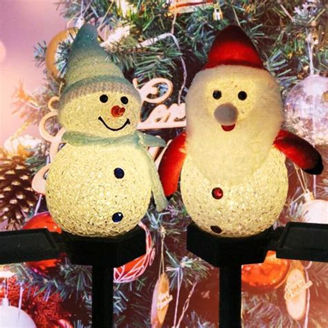 Waterproof Solar Snowman Lamp – Chyhua