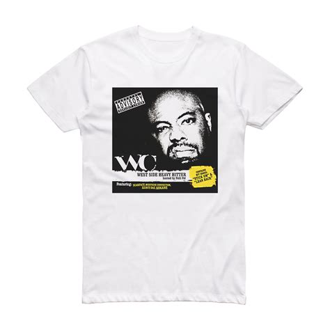 WC Westside Heavy Hitter Album Cover T-Shirt White – ALBUM COVER T-SHIRTS