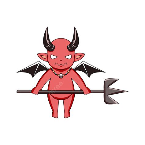 Dibujos Animados De Diablo Rojo Niño Satanás PNG , Dibujos Animados, Rojo, Demonio PNG y PSD ...