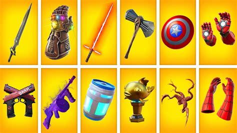 Evolution of *ALL* Fortnite MYTHIC Weapons & Items! (Chapter 1 - Chapter 3) - YouTube