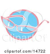 Royalty-Free (RF) Clipart Illustration of a Black And White Sunglasses ...
