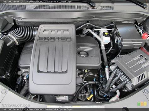 2.4 Liter SIDI DOHC 16-Valve VVT 4 Cylinder Engine for the 2011 GMC ...