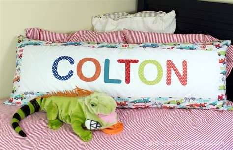 Tutorial: Personalized Body Pillow for Kids - Karin Jordan Studio